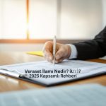 Mirasçıların kanuni miras paylarını belirleyen mahkeme onaylı veraset ilamı nedir belgesi ve nüfus kaydı.