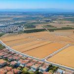 Sasalı ve Villakent bölgesinde lüks müstakil villa arsaları yerleşimi.