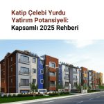 Üniversite kampüsü yakınında öğrencilere yönelik kiralık daireleri gösteren katip çelebi yurdu çevresi planı.