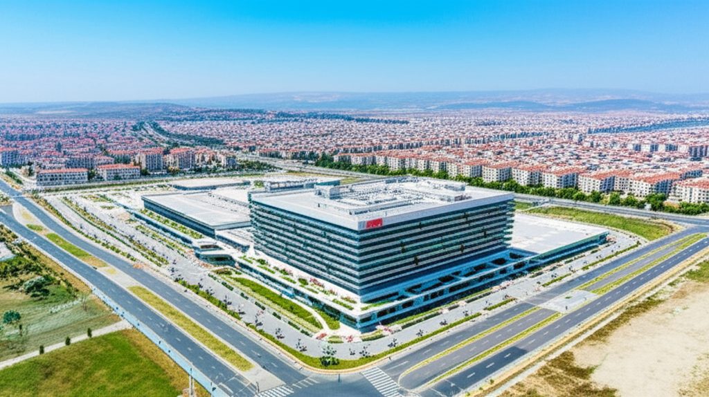 İzmir Şehir Hastanesi çevresindeki yeni konut projeleri ve kiralıklar.