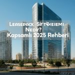 Şirketlerin mülkünü satıp kiracı olarak kalmasını sağlayan leaseback sistemi nedir döngü şeması.