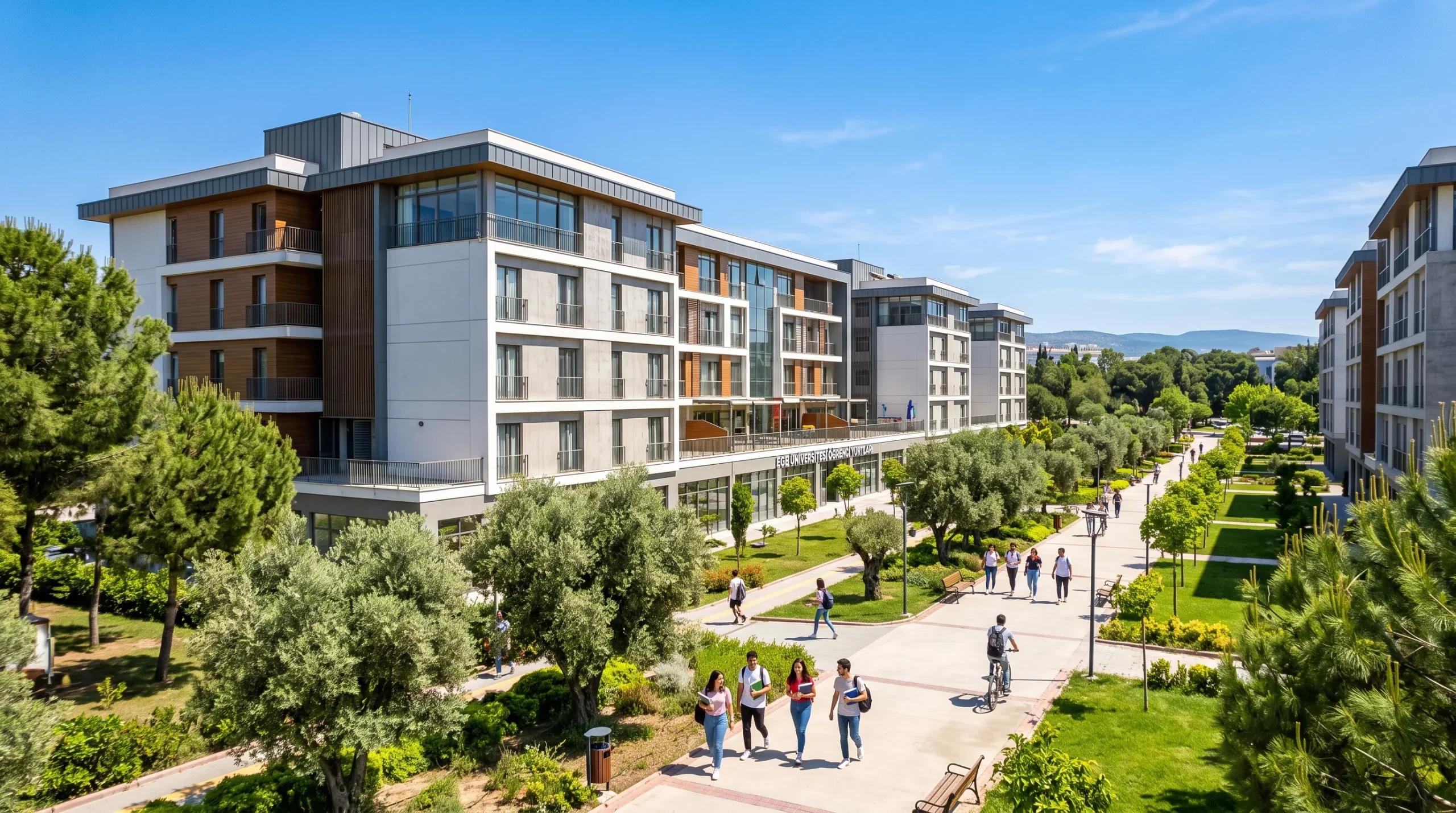 Çiğli Balatçık satılık daire Katip Çelebi Üniversitesi kampüs aksı modern konutlar