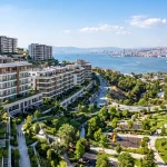 Çiğli Egekent satılık daire genel görünüm yeşil parklar ve sağlam zeminli modern konut siteleri