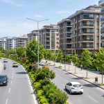 Gaziemir satılık daire arayışında ESBAŞ, Optimum aksı ve modern aile siteleri görünümü