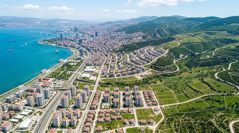 Belediye sınırları dışında kalan imar denetim bölgesini açıklayan mücavir alan nedir haritası ve paftası.