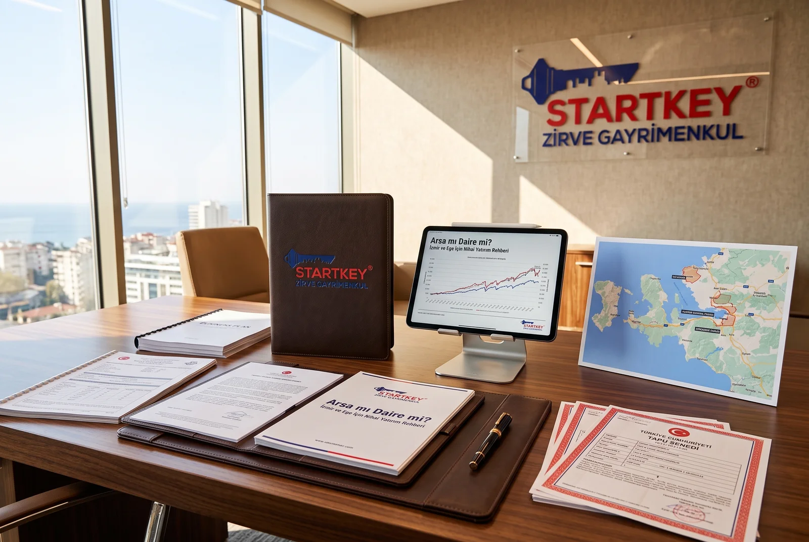 Startkey Zirve Arsa mı Daire mi? İzmir ve Ege İçin Nihai Yatırım Rehberi analizi ve tapu sözleşme süreci