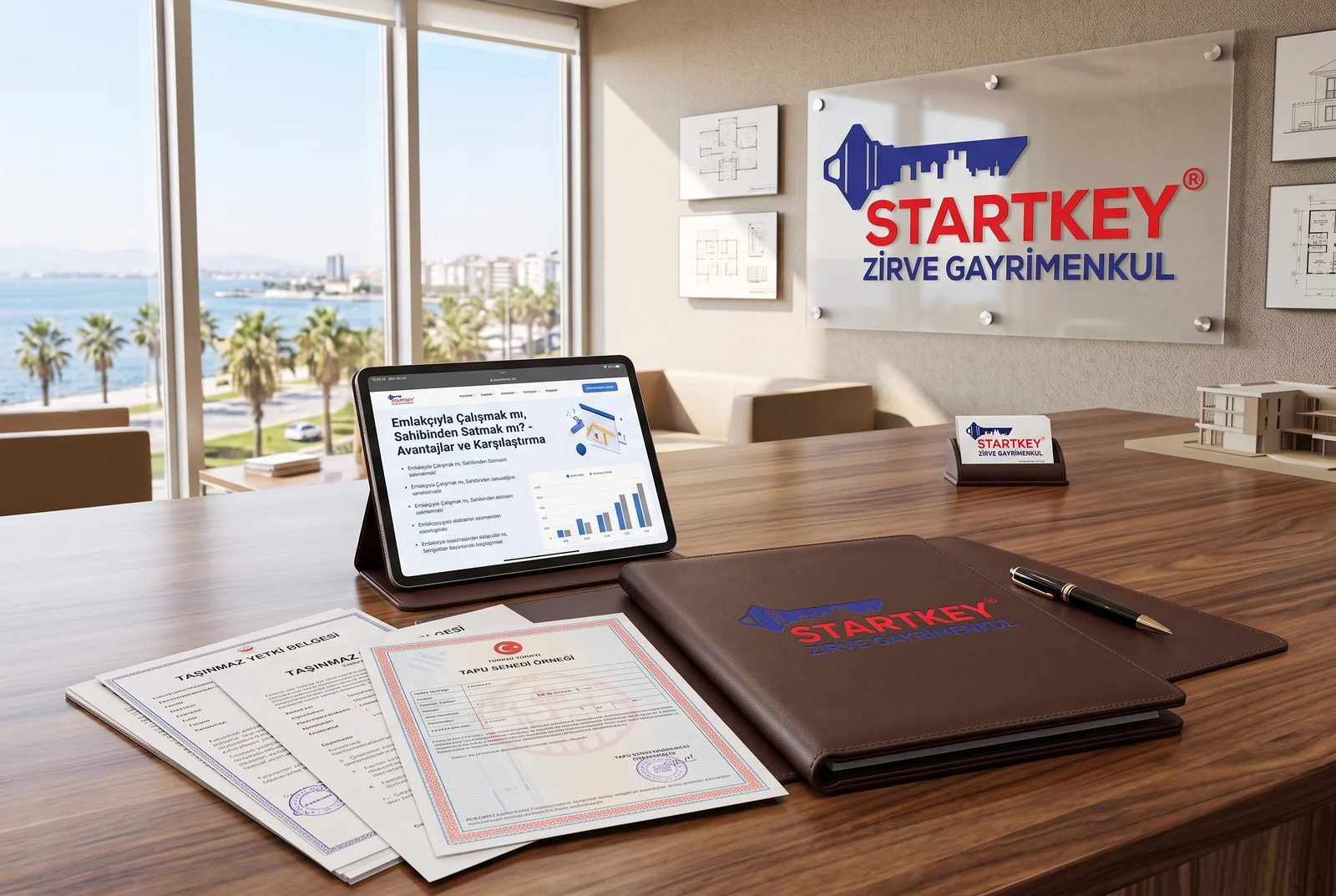 Startkey Zirve Emlakçıyla Çalışmak mı, Sahibinden Satmak mı? analizi ve tapu sözleşme süreci