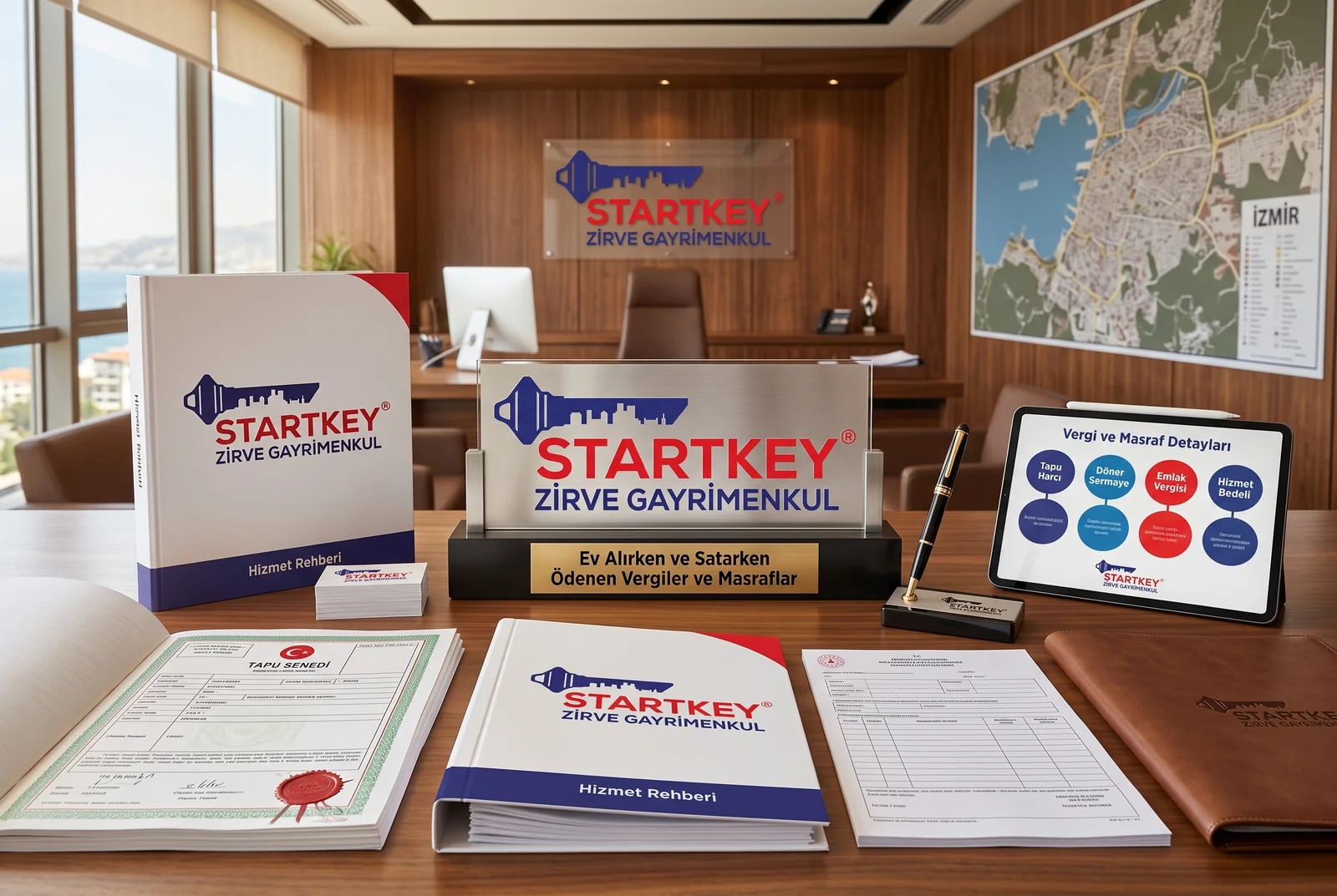 Startkey Zirve Ev Alırken ve Satarken Ödenen Vergiler ve Masraflar analizi ve tapu sözleşme süreci