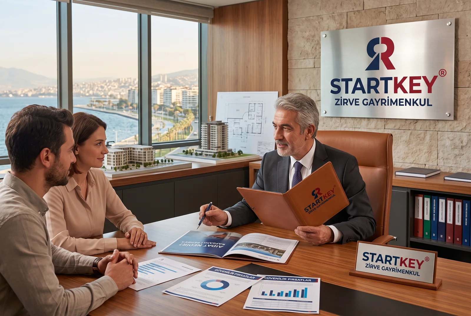 Startkey Zirve Gayrimenkul İzmir ofisinde Aidat Nedir? Kapsamlı Rehber danışmanlık toplantısı
