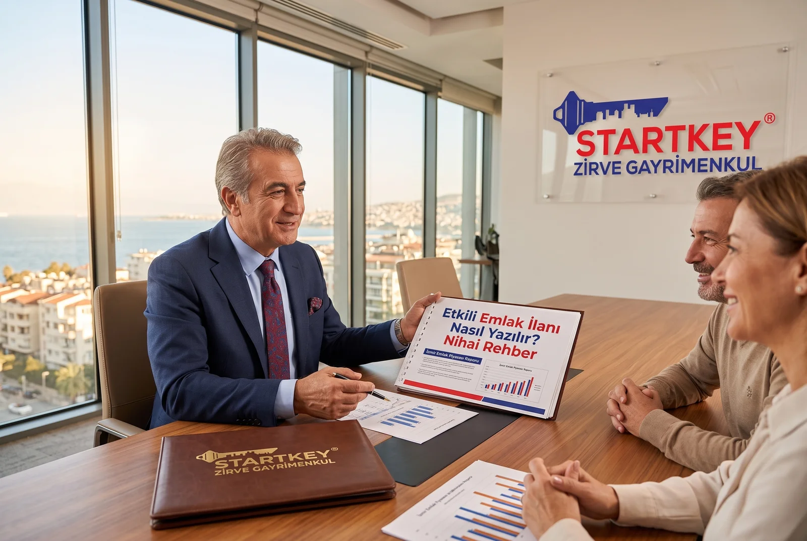 Startkey Zirve Gayrimenkul İzmir ofisinde Etkili Emlak İlanı Nasıl Yazılır? Nihai Rehber danışmanlık toplantısı