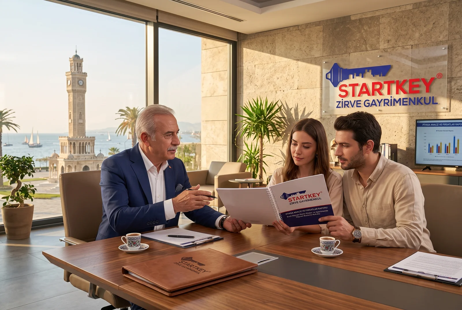 Startkey Zirve Gayrimenkul İzmir ofisinde Evcil Hayvan Dostu Siteler ve Apartmanda Hayvan Besleme Hukuku danışmanlık toplantısı