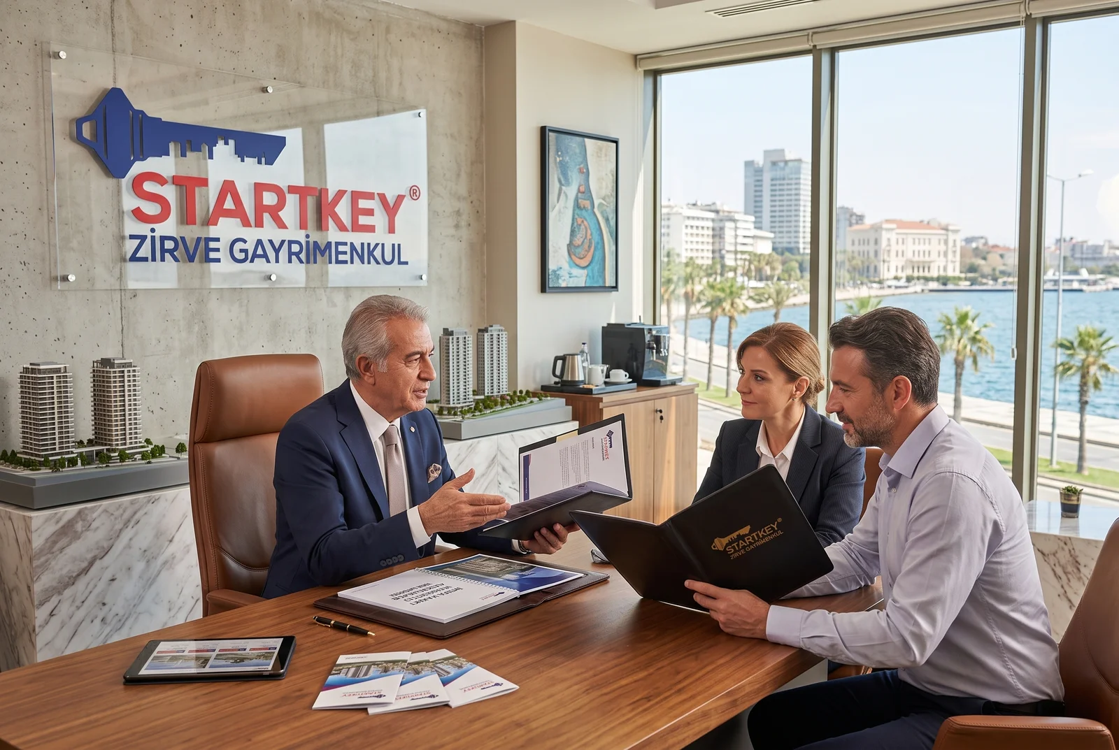 Startkey Zirve Gayrimenkul İzmir ofisinde İntifa Hakkı Nedir? Kapsamlı Hukuki ve Vergisel Rehber danışmanlık toplantısı