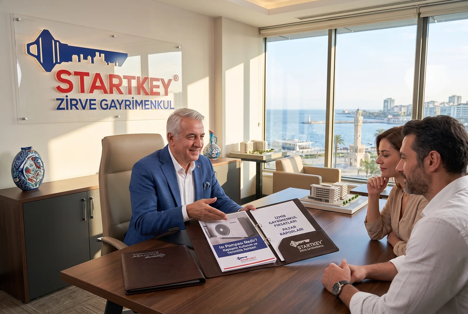 Startkey Zirve Gayrimenkul İzmir ofisinde Isı Pompası Nedir? Kapsamlı Kullanım ve Verimlilik Rehberi danışmanlık toplantısı
