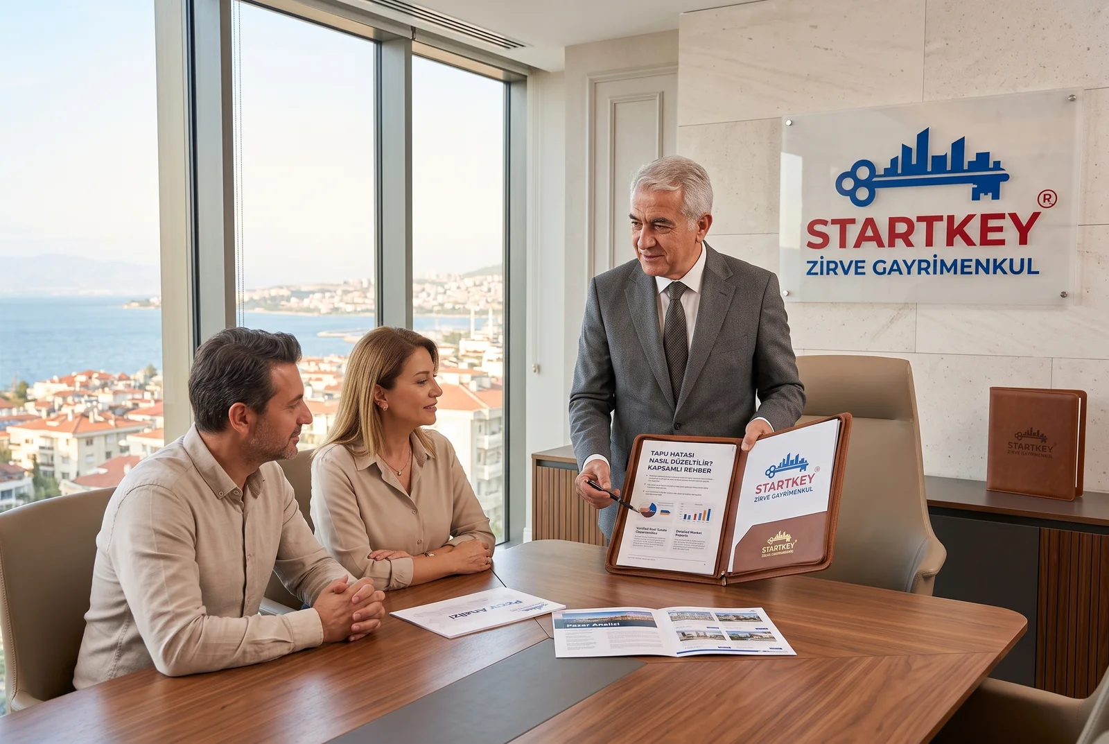 Startkey Zirve Gayrimenkul İzmir ofisinde Tapu Hatası Nasıl Düzeltilir? Kapsamlı Rehber danışmanlık toplantısı