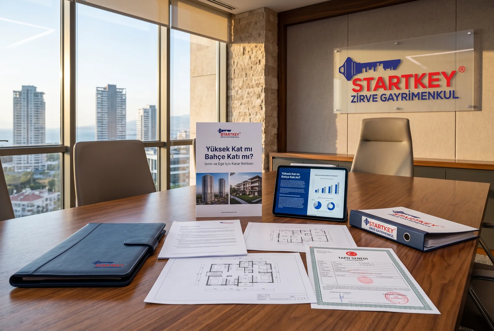 Startkey Zirve Yüksek Kat mı Bahçe Katı mı? İzmir ve Ege İçin Karar Rehberi analizi ve tapu sözleşme süreci