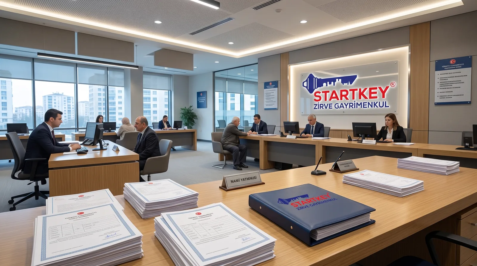 TKGM tapu işlemleri kapsamında resmi daire süreçleri ve tapu devir organizasyonu