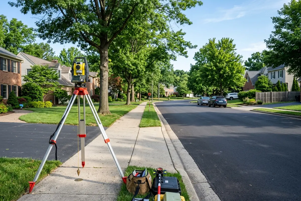 Yola terk işlemi nedir sürecinde harita mühendisi elektronik total station sınır ölçümü